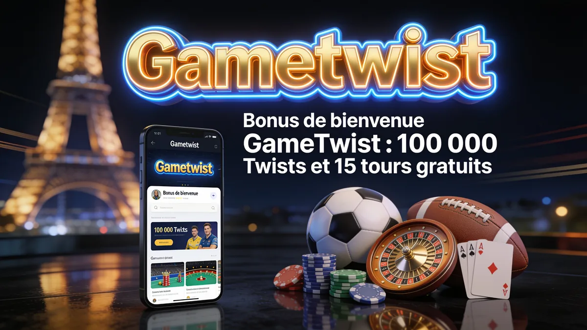 gametwist casino en France — Bonus de bienvenue GameTwist : 100 000 Twists et 15 tours gratuits